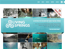 Tablet Screenshot of livingspringsaustin.org